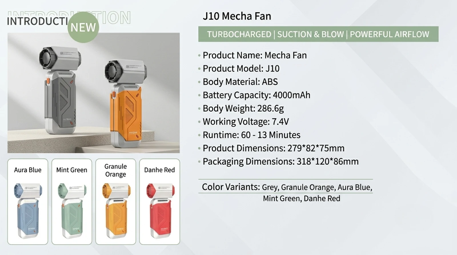 J10 Mecha Fan / Violent Fan - Hero